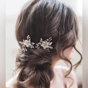 Handmade Wedding/Flower Girl/Prom Hair Accessory Pins